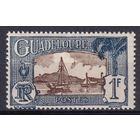 81.FrK. Франция. Колонии. Гваделупа. Местные мотивы. 1940 г. 1 Fr. Mi.#157.