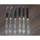 Набор столовых ножей из нержавеющей стали, 6 шт, клеймо.