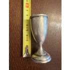 Серебряная рюмка . 875 проба . Вес 29.6 грамма
