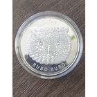 1 oz.  Пугач 2010г.  31,1г 999пр.