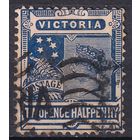 127.Aust. Великобритания. Австралийские штаты. Виктория. Стандарт. 1901 г. 2 1/2p. Mi.#135A.