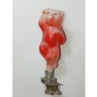 Ёлочная игрушка - Мишка , СССР