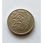 Тринидад и Тобаго 25 центов, 2008