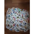 140 чистых марок СССР с уголками, с номерами