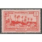 Мартиника. Деревня островитян. 1933г. Mi#126.