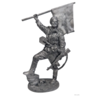 Статуэтка Морской пехотинец с флагом ВМФ, ППШ и сапёрной лопаткой