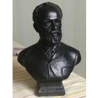Бюст Чайковского, высота - 21,5 см, комбинат МОХВ, 60-е годы