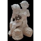 Статуэтка фарфоровая. 2 ангела. 13.5 см