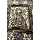 Икона латунь эмаль гасподь вседержитель распродажа коллекции