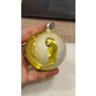 Игрушка елочная Шар Птичка