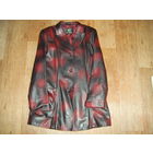 Кожаный жакет,р.46