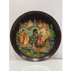 Все лоты с 1р.Редкая Палех тарелка