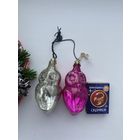 Лот елочных игрушек. Совы.