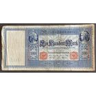 Банкнота 100 марок 1908 год. Германская империя .