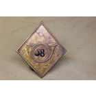 Киверная бляха армии НАПОЛЕОНА, линейный полк. ВОЙНА 1812 год. Распродажа коллекции вещей. С РУБЛЯ! АУКЦИОН!