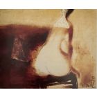 Ксендзов А.П Каталожная работа "Ню", 1997г. Холст, масло. Размер 80х100 см.