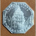 Германия Нюрнберг нотгельд 20 пфеннигов 1920 год. Дом Топплера трамвайный жетон