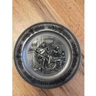 Тарелка оловянная