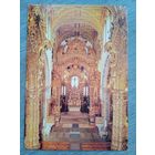 Церковь ордена св. Франциска, Португалия. Деталь центрального прохода и алтаря