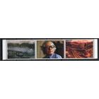 Азербайджан 1996. Художник Алиев. Живопись. 2 марки+купон (71)