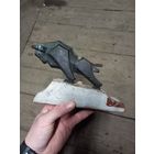 Металлическая статуэтка зубра