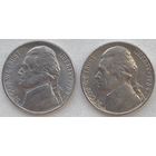 США 5 центов 1989 г. P. Цена за 1 шт.