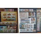 Марки Беларуси 1999, полный чистый годовой комплект, тет - беши, высокий каталог, смотрите фото