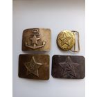 Пряжки СССР. Цена за все.