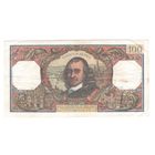 Франция 100 франков 1972 года. Тема "Лодки, корабли". Состояние VF+!