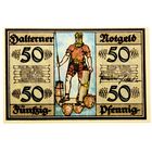 РАСПРОДАЖА!!! - ГЕРМАНИЯ ХАЛЬТЕРН (Северный РЕЙН-ВЕСТФАЛИЯ) 50 пфеннигов 1921 год - BU!