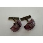 Старинные запонки проба серебро