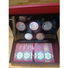 Комплект медно-никелевых монет "Слуцкие пояса" в оригинальном футляре.