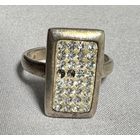 Кольцо серебряное 925 пробы. 72