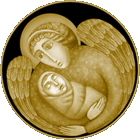 50 рублей 2019 Республика Беларусь День Ангела в капсуле пруф сертификат золото