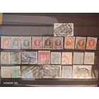 Лот гашенных марок Бельгии