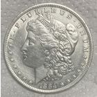 Монета 1 доллар 1884 год. США. Доллар Моргана. Монетный двор Новый Орлеан
