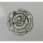 Тарелка 1930 - е Конаково. См описание