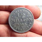 Германия.  500.000 марок, 1923 Город Гамбург. С 20 копеек. Распродажа коллекции. Смотрите другие лоты.