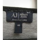 ARMANI JEANS Оригинал Кофта Пиджак Жакет Армани Качество Двухцветный Трикотаж Бордовый Серый черная Окантовка Фирменные лейбы значек Бренд