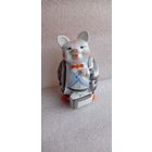 КОЛЛЕКЦИОННАЯ ФАРФОРОВАЯ СТАТУЭТКА ПОРОСЕНОК ДЖЕНТЛЬМЕН ПУТЕШЕСТВЕННИК ДОБРУШ ОРИГИНАЛ  .  Распродажа Коллекции !!! . Экспресс  Аукцион не с рубля без МПЦ и прочего 3 ДНЯ  .Много лотов в продаже .