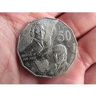 Австралия. 50 центов, 1998, 200 лет путешествию Джорджа Басса и Мэтью Флиндерса. С 20 копеек. Распродажа коллекции. Смотрите другие лоты.