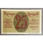 Нотгельд 25 пфеннигов 1920 год. Глатц. Веймарская республика