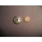 Гайка,закрутка большая Монетный Двор(25 мм.) от квадроколодки ордена ОВ ВОВ,и малая(20 мм.)з-д Победа Москва от воинских знаков СССР.С рубля.