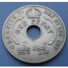 Западная Африка. 1 пенни 1947