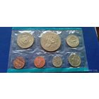 Сборка 1 доллар 50,25,10,5 и 1 центы 1973 США (UNC)В лоте 7 монет