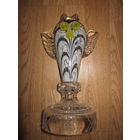 Сова . Художественное стекло