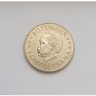 50 центов. 1966 г.800пр.,Ботсвана.Независимость. Тираж 40 000 т.