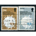 Австралия - 1981г. - конференция по коммуникациям - 2 марки - полная серия, гашёные [Mi 770-771]. #3-WB-89-A-2