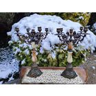 Пара старинных подсвечников, Середина ХХ века Италия*