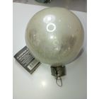 Ёлочная игрушка  Шарик , Кремлевская игрушка ,толстое стекло .